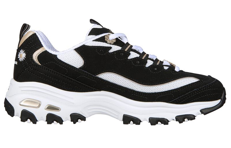 Order (W) Skechers D'Lites Low 'Negro' 149638-BKMT