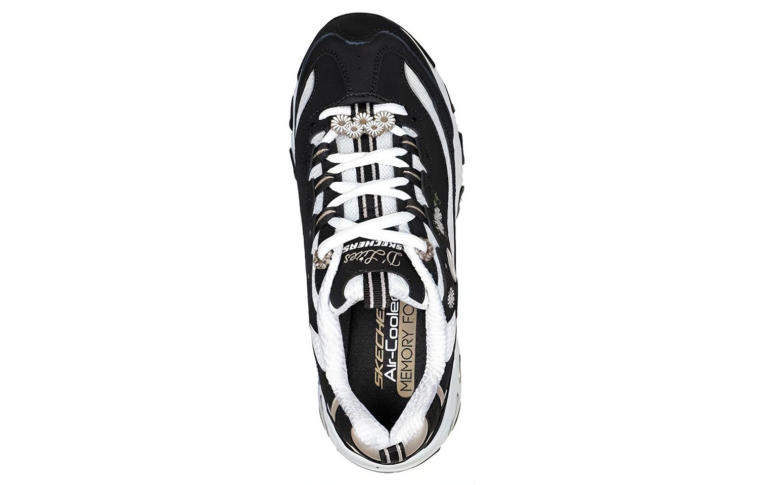 Shop (W) Skechers D'Lites Low 'Negro' 149638-BKMT