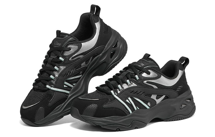 Lookbook (W) Skechers DLITES 4.0 'Hitam Perak' 896080-BBK