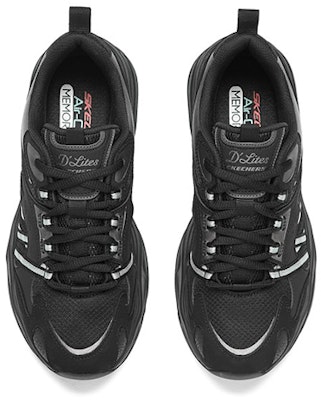 (Women) Skechers DLITES 4.0 'Black Silver' 896080-BBK Shop (Women) Skechers DLITES 4.0 'Black Silver' 896080-BBK