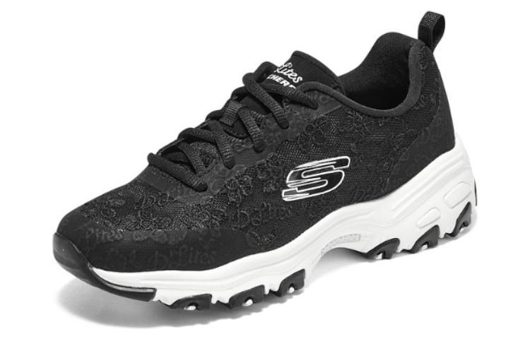 Lookbook (W) 스케쳐스 디라이트 로우 '블랙' 896196-BLK