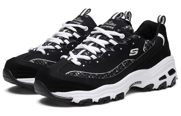 (W) Skechers D'Lites Black 圖 3