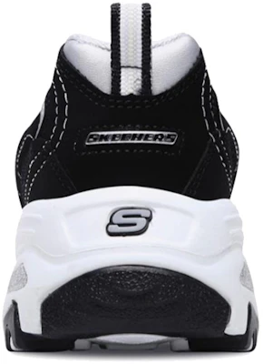 (Women) Skechers D'Lites Black/ White 11422-BKW Shop (Women) Skechers D'Lites Black/ White 11422-BKW