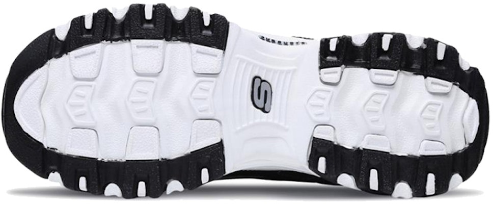 (Women) Skechers D'Lites Black/ White 11422-BKW Purchase (Women) Skechers D'Lites Black/ White 11422-BKW
