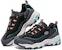 (W) Skechers D'Lites Low 'Hitam Biru Merah Jambu' 149589-BKMT