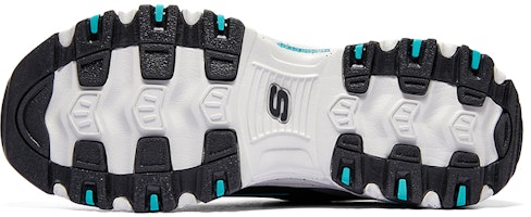 (W) Skechers D'Lites Low 'Hitam Biru Pink' 149589-BKMT Details for (W) Skechers D'Lites Low 'Hitam Biru Pink' 149589-BKMT