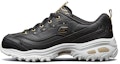 Buy (W) Skechers D'Lites Kasut Daddy Rendah Hitam/Emas 11919-BKGD