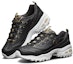 Lookbook (W) Skechers D'Lites Kasut Daddy Rendah Hitam/Emas 11919-BKGD