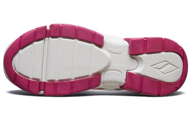 (W) Skechers Black Jack Low-Top Daddy Shoes Grey/White/Pink 圖 5