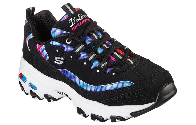 (W) Skechers D'Lites Low 'Black Multicolor' 圖 3