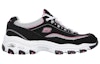 Order (W) Skechers D'Lites Low-Top Kasut Daddy Hitam/Merah Jambu 11617-BKWP