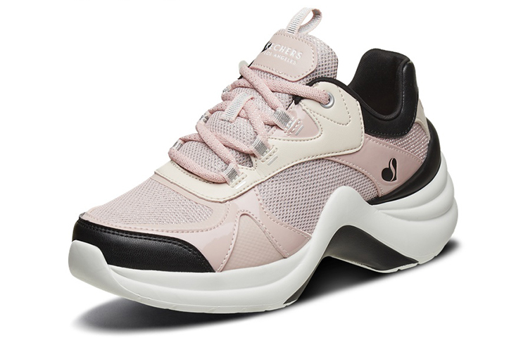 (W) Skechers D'Lites Low 'Black Pink' 圖 3