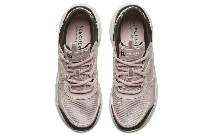 (W) Skechers D'Lites Low 'Black Pink' 圖 4