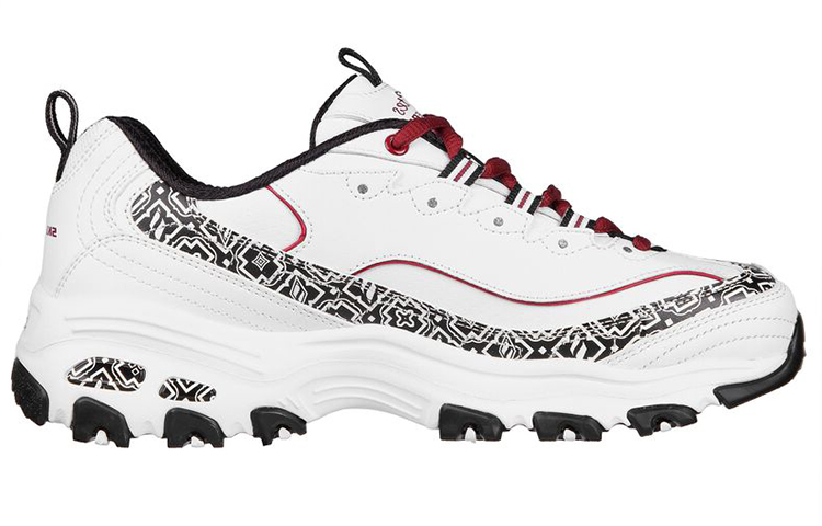 (W) Skechers D'Lites Low 'Black White' 圖 2