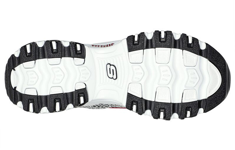 (W) Skechers D'Lites Low 'Black White' 圖 5