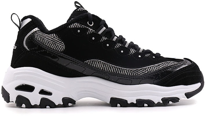 (Women) Skechers D Lites Low-Top Running Shoes Black/White 66666036-BKW Order (Women) Skechers D Lites Low-Top Running Shoes Black/White 66666036-BKW
