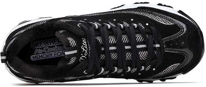 (W) スケッチャーズ D'Lites ローカット 黒/白 66666036-BKW Shop (W) スケッチャーズ D'Lites ローカット 黒/白 66666036-BKW