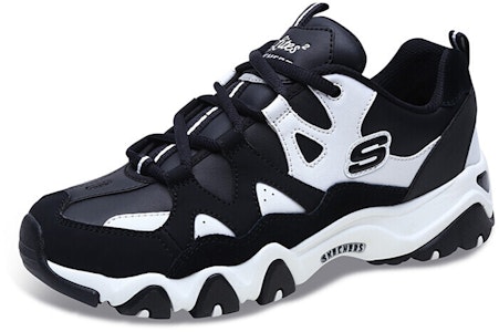 (W) Skechers D'Lites Kasut Daddy Low-Top Hitam/Putih 88888112-BLK Lookbook (W) Skechers D'Lites Kasut Daddy Low-Top Hitam/Putih 88888112-BLK