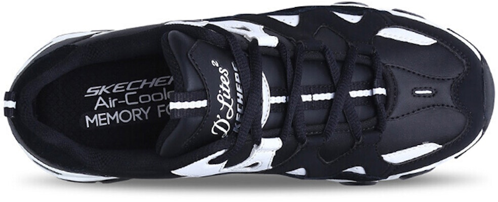 (W) Skechers D'Lites Sepatu Daddy Low-Top Hitam/Putih 88888112-BLK Shop (W) Skechers D'Lites Sepatu Daddy Low-Top Hitam/Putih 88888112-BLK