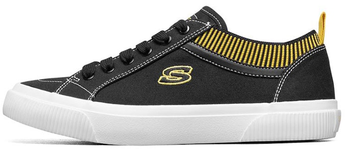 Skechers V‘lites 低幫 板鞋 女款 黑黃色 Buy Skechers V‘lites 低幫 板鞋 女款 黑黃色