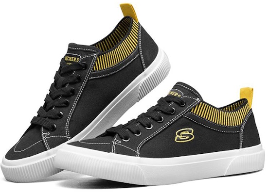 (Women) Skechers V'Lites 2 Low Top Sneakers Black/Yellow 155120-BLK Lookbook (Women) Skechers V'Lites 2 Low Top Sneakers Black/Yellow 155120-BLK