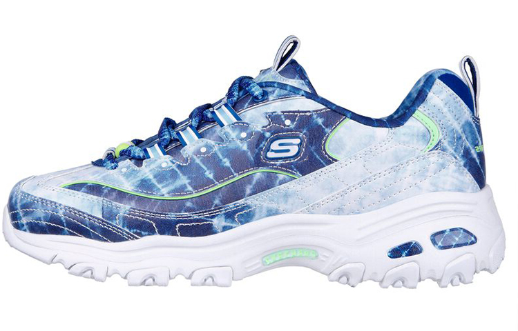 (Women) Skechers D'Lites Low 'Blue' 149962-BLU