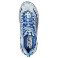Shop Skechers D'Lites 低筒運動老爹鞋 女款 藍