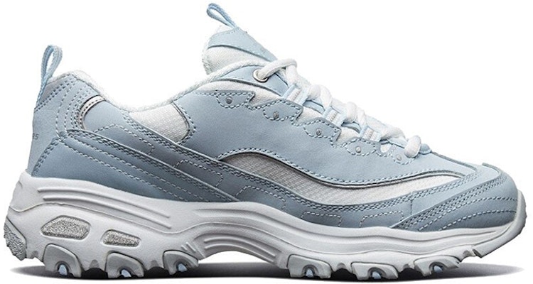 (W) スケッチャーズ D'Lites ローカット ランニングシューズ 青白 11930-LBLW Order (W) スケッチャーズ D'Lites ローカット ランニングシューズ 青白 11930-LBLW