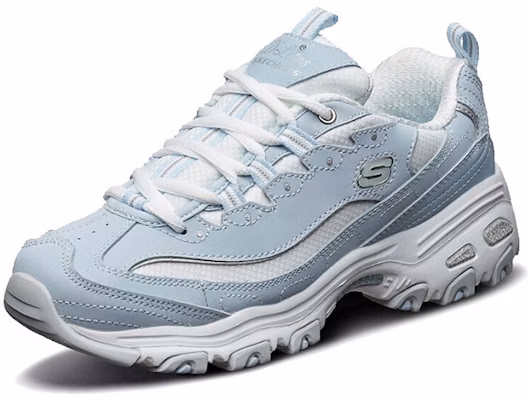 (W) スケッチャーズ D'Lites ローカット ランニングシューズ 青白 11930-LBLW Lookbook (W) スケッチャーズ D'Lites ローカット ランニングシューズ 青白 11930-LBLW