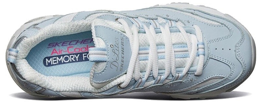 (Women) Skechers D Lites low running Shoes BlueWhite 'Blue White' 11930-LBLW Purchase (Women) Skechers D Lites low running Shoes BlueWhite 'Blue White' 11930-LBLW