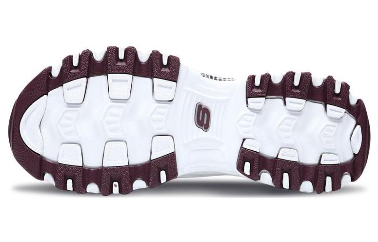 (W) Skechers D'LITES Low 'Burgundy' 圖 5