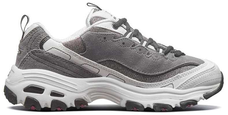 Skechers D‘LITES 低筒 休閒運動鞋 女款 炭灰色 Order Skechers D‘LITES 低筒 休閒運動鞋 女款 炭灰色