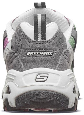 Skechers D‘LITES 低筒 休閒運動鞋 女款 炭灰色 Shop Skechers D‘LITES 低筒 休閒運動鞋 女款 炭灰色