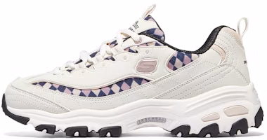 (Women) Skechers Sport Stamina Airy Shoes 'White Purple Black' 896271-WMLT (Women) Skechers Sport Stamina Airy Shoes 'White Purple Black' 896271-WMLT