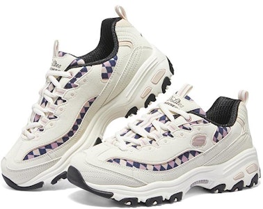 (W) スケッチャーズ スポーツ スタミナ エアリー (白/紫/黒) 896271-WMLT Shop (W) スケッチャーズ スポーツ スタミナ エアリー (白/紫/黒) 896271-WMLT