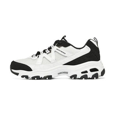 (W) Skechers DLites 'Black White'