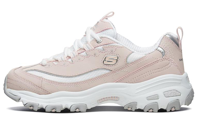 (Women) Skechers D'lites Fashion Sneakers Pink/White 11930-LPKW