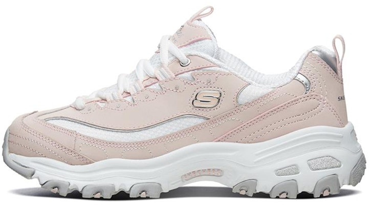 (W) Skechers D'lites 斯凯奇老爹鞋 粉白色时尚运动鞋 11930-LPKW Buy (W) Skechers D'lites 斯凯奇老爹鞋 粉白色时尚运动鞋 11930-LPKW