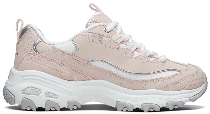 (W) Zapatillas Skechers D'lites Moda Rosa/Blanco 11930-LPKW