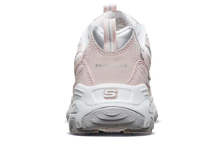 Shop (W) Skechers D'lites 斯凯奇老爹鞋 粉白色时尚运动鞋 11930-LPKW