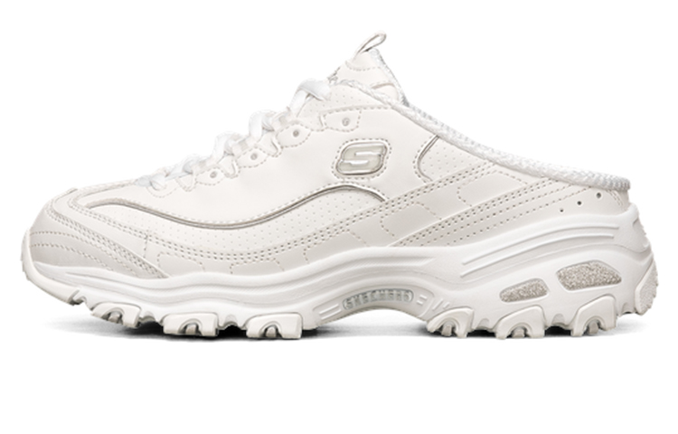 (Women) Skechers D'Lites Low 'Fashion Versatile White' 11958-WHT