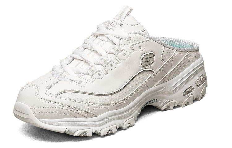 (W) Skechers D'Lites Low 'Fashion Versatile White' 圖 2