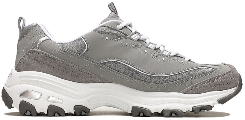 Skechers D‘Lites 低筒運動鞋 女款 灰 Order Skechers D‘Lites 低筒運動鞋 女款 灰