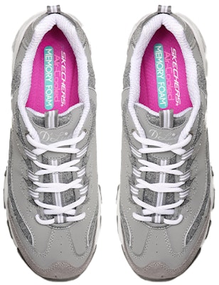 Skechers D‘Lites 低筒運動鞋 女款 灰 Shop Skechers D‘Lites 低筒運動鞋 女款 灰