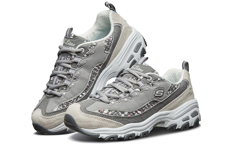 (W) Skechers D'Lites 'Grey Beige' 圖 3