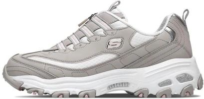 (Women) Skechers D'Lites Low 'Grey Brown' 13080-TPE (Women) Skechers D'Lites Low 'Grey Brown' 13080-TPE