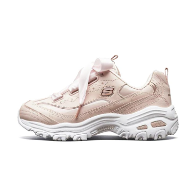 (W) Skechers D'lites Pink