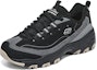 Lookbook (W) Skechers D'Lites Low 'Milk Tea Bear - Hitam' 896264-BKGY