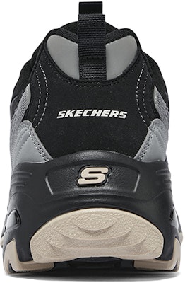 (Women) Skechers D'Lites Low 'Milk Tea Bear - Black' 896264-BKGY Purchase (Women) Skechers D'Lites Low 'Milk Tea Bear - Black' 896264-BKGY