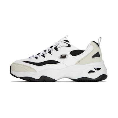 (W) Skechers D'lites 4.0 'White Black'